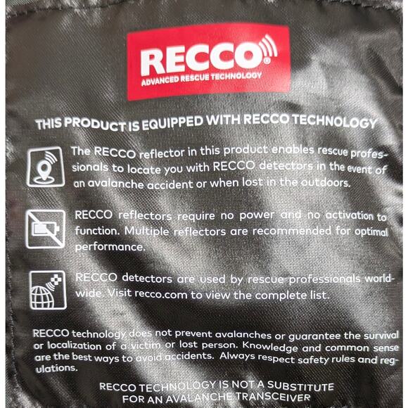 Sweaty Betty Method Ski Jacket XS Slate Gray Black White Insulated EUC - Picture 6 of 9